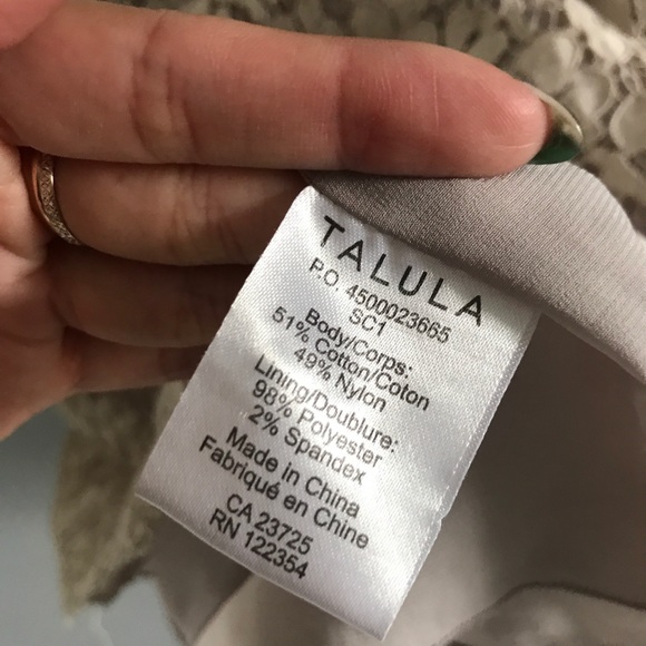 Talula Lace Tshirt Dress - Picture 2 of 2